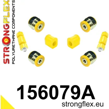 Silentblok nápravy 156079A: Strongflex Sada silentbloků předního zavěšení varianta SPORT 24mm 151637