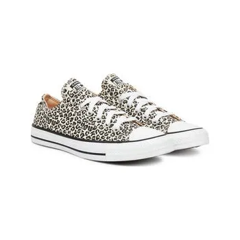 Pánská móda Plátěnky Converse Chuck Taylor All Star Leopard A14941C Béžová 40