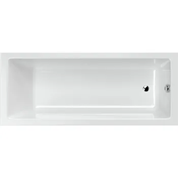 Vana Obdélníková akrylátová vana Laminart Quattro, boční odtok, 160 x 70 cm