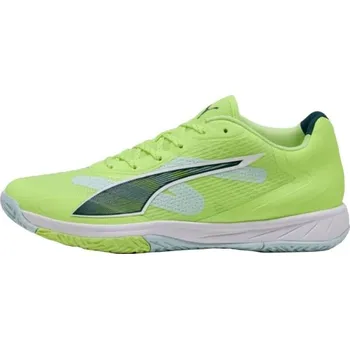 Dámská sportovní obuv Unisex obuv na házenou Puma ACCELERATE TURBO 4 7 Reflexní neon, Bílá, Černá