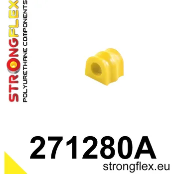 Silentblok nápravy 271280A: Strongflex Silentblok předního stabilizátoru varianta SPORT 21mm
