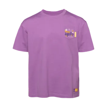 Dívčí tričko Dětské Tričko s krátkým rukávem ELBRUS FRIGG TG M000270864 – Fialová 152