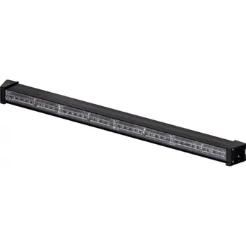 Maják LED rampa světelná oranžová 36LED 12/24V