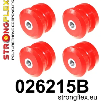Silentblok nápravy 026215B: Strongflex Sada silentbloků zadního nosníku