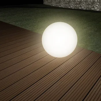 Stojací lampa Heitronic 35420 Boule solární dekorativní osvětlení koule LED pevně vestavěné LED 0.2 W bílá