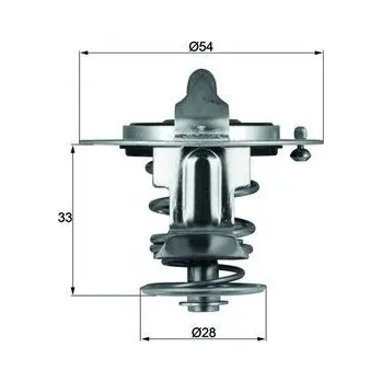 Těsnění motoru Termostat, chladivo MAHLE TX 72 85D
