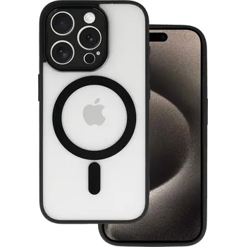 Pouzdro na mobilní telefon Zadní kryt Acrylic Color MagSafe pro iPhone 16 Pro černý