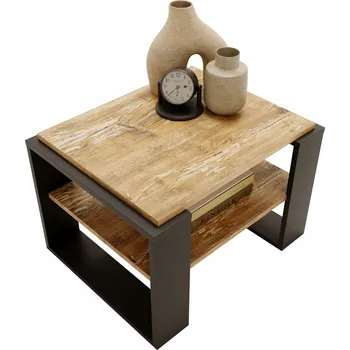 Konferenční stolek Konferenční stolek Perfektciecie obdélníkový 61 x 51 x 44 cm dub rustikální, vícebarevný