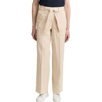 Dámské kalhoty TOM TAILOR®LETNÍ DÁMSKÉ ŠIROKÉ KALHOTY-BÉŽOVÉ 42/30