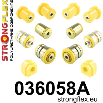 Silentblok nápravy 036058A: Strongflex Sada silentbloků předního zavěšení varianta SPORT 29mm -