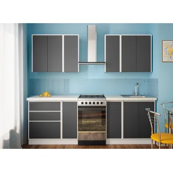 Casarredo Kuchyně NUEVA A 180 bílá/antracit