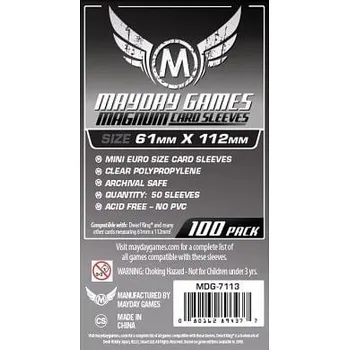 Příslušenství k deskovým hrám Obaly na karty 61 x 112 mm (Mayday)