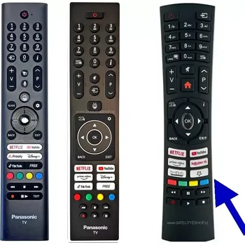 Panasonic RC45135P náhradní dálkový ovladač&nbsp;