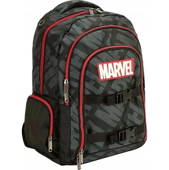 Školní batoh Školní batoh GIM s více přihrádkami, černý