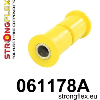 Silentblok nápravy 061178A: Strongflex Silentblok zadního listového pružení - horní varianta SPORT