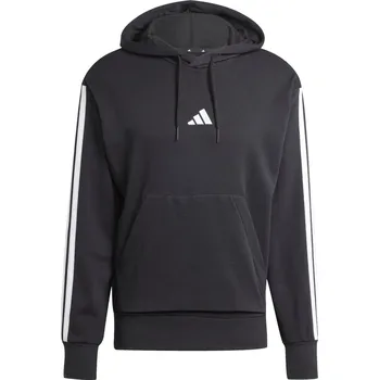Pánská mikina Pánská Mikina ADIDAS M 3S FT HD JD1874 – Černá XXL