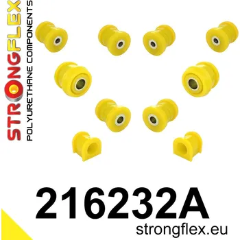 Silentblok nápravy 216232A: Strongflex Sada silentbloků předního zavěšení varianta SPORT 27mm