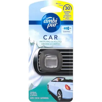 Vůně do auta Ambi Pur CAR Osvěžovač do auta cotton 3x 2ml