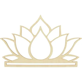 Výtvárné potřeby Natana macramé šablona Lotosový květ 22 x 35cm