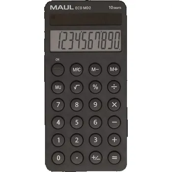 Kalkulačka Kapesní kalkulačka MAUL ECO MD 2 - 10 míst, černá