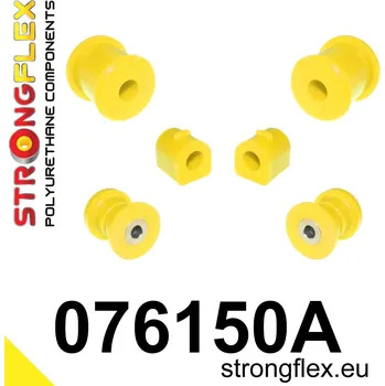 Silentblok nápravy 076150A: Strongflex Sada silentbloků předního zavěšení varianta SPORT Custom