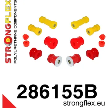 Silentblok nápravy 286155B: Strongflex Sada silentbloků předního zavěšení 20mm 54mm