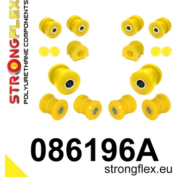 Silentblok nápravy 086196A: Strongflex Sada silentbloků předního zavěšení varianta SPORT 22mm