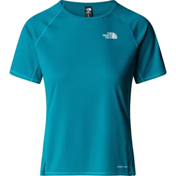 Dámské tričko Dámské Tričko s krátkým rukávem THE NORTH FACE W SUNRISER S/S NF0A8BBX6GO1 – Tyrkysová XS