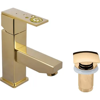 Vodovodní baterie RAV-SLEZÁK Slezák-RAV: Vodovodní baterie umyvadlová ROYAL1027.5 Chrom flexi hadice 1/2''