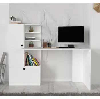 Psací stůl Casarredo Pracovní stůl DRAFT bílá