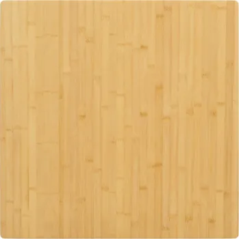 Barový stolek OMAXI Stolní deska 70 x 70 x 2,5 cm bambus 773021
