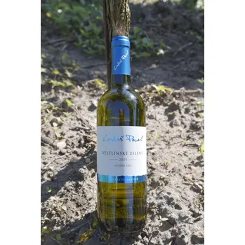 Veltlínské zelené 2024, pozdní sběr, Lukeš Pavel, polosladké