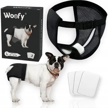 Kalhotky Kalhotky Woofy černé L