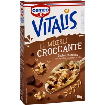 Cameo Vitalis křupavé müsli s čokoládo (Croccante Double Chocolate) 310g