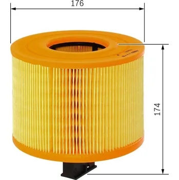 Vzduchový filtr Vzduchový filtr BOSCH F 026 400 029