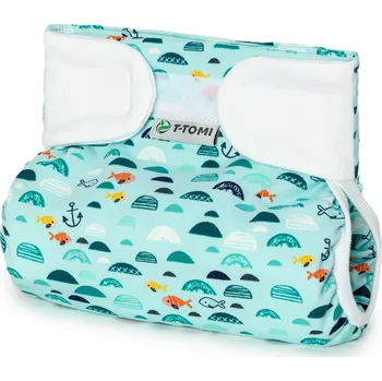 Dětské zboží T-TOMI Ortopedické abdukční kalhotky - suchý zip Green sea (3-6kg)
