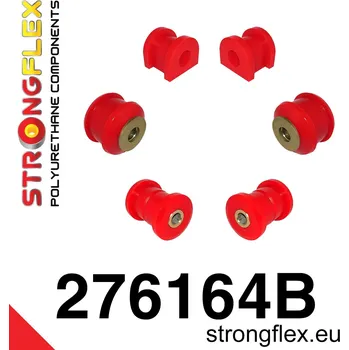 Silentblok nápravy 276164B: Strongflex Sada silentbloků předního zavěšení z polyuretanu 20mm