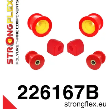 Silentblok nápravy 226167B: Strongflex Sada silentbloků předního zavěšení 22,5mm 221403
