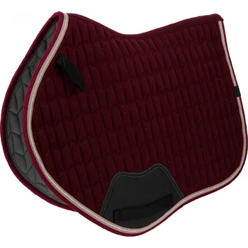 EQUITHÈME Dečka podsedlová Eclat Equithème, skoková, burgundy FULL