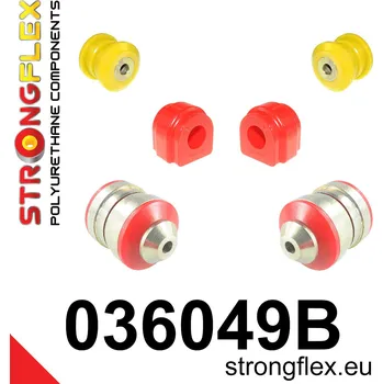 Silentblok nápravy 036049B: Strongflex Sada silentbloků předního zavěšení 20mm