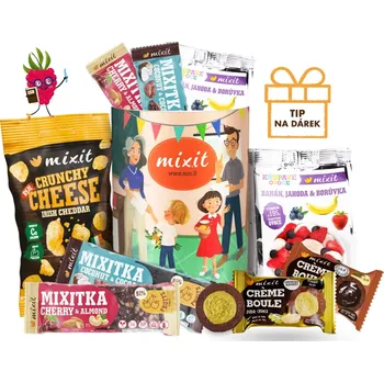 Dárkový potravinový koš Mixit Tubus dobrot pro milé učitelky a učitele 2025 193 g