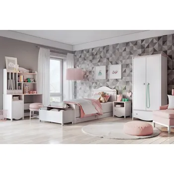 Dětský pokoj Casarredo Dětský pokoj ELISA bílá/růžová
