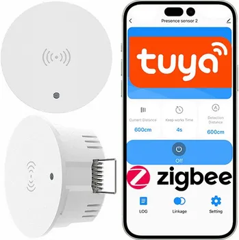 Pohybové čidlo Podomítkový senzor přítomnosti / pohybu Zigbee Tuya