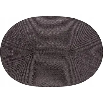 prostírání Prostírání oválné 45 x 31 cm antracit