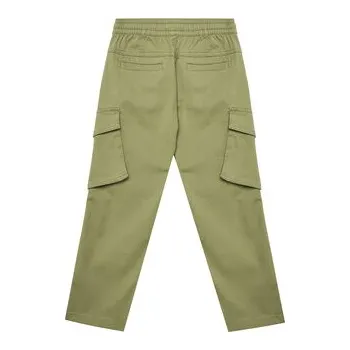 Dámské kalhoty United Colors Of Benetton Kalhoty z materiálu 4TCGCF049 Zelená Regular Fit 122