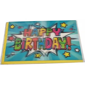 Obraz Přání k narozeninám 13 x 19 cm