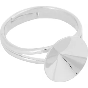 Prsten Prsten na Rivoli 14mm Rhodium (7606)
