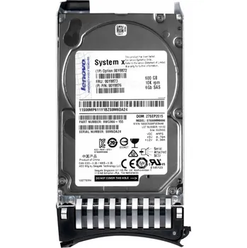 Interní pevný disk IBM 90Y8873 90Y8876 600GB 10K 64MB SAS-2 2.5" - HDD 2,5" 600 GB, 10 000 ot./min