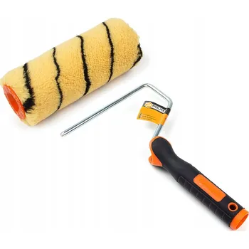 Malířský váleček Váleček malířský PREMIUM (náhradní) Orange 18 cm 48 mm + Držák válečku 8 x 180 mm