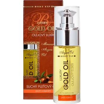 Pleťový olej Luxury Gold Oil suchý pleťový olej s arganovým olejem 30ml